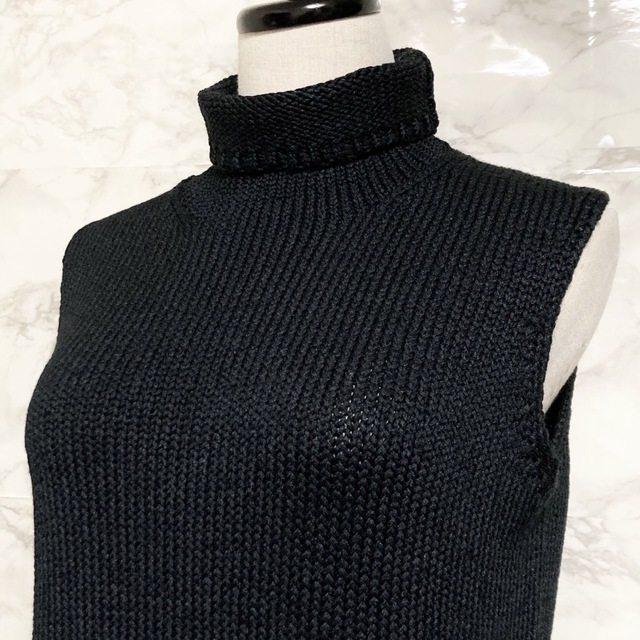 極美品 99SS】HERMES ホールガーメント ノースリーブニット | www ...
