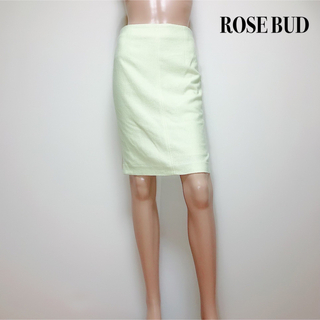 ローズバッド(ROSE BUD)のROSE BUD ひざ丈 スカート ストレートスカート ハイウエト(ひざ丈スカート)