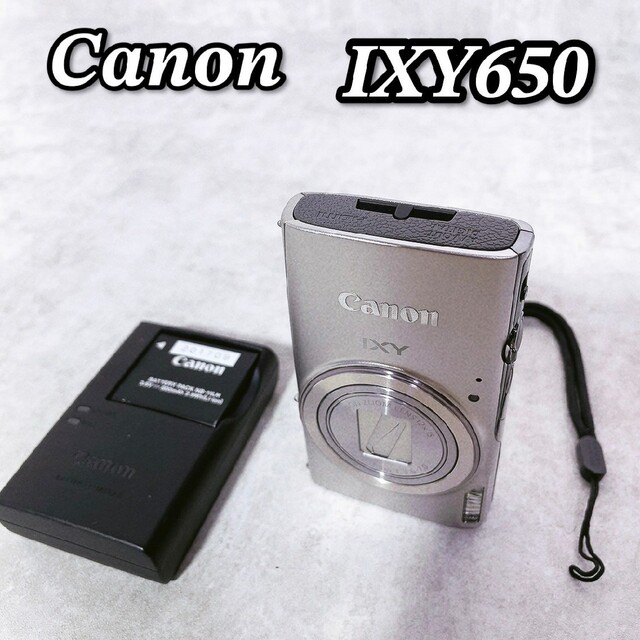 卸値Canon キャノン IXY650 デジカメ Wi-Fi対応 シルバーの通販 by ...