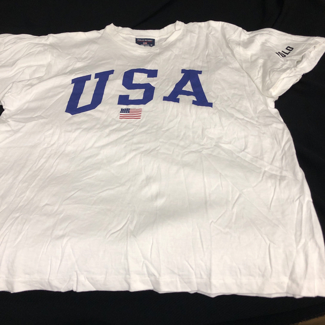 POLO RALPH LAUREN(ポロラルフローレン)のポロ　スポーツ　polo sport ラルフローレン Tシャツ　白　mサイズ メンズのトップス(Tシャツ/カットソー(半袖/袖なし))の商品写真
