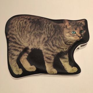 アンダーカバー(UNDERCOVER)のundercover cat 転写ポーチ　ダメージあり　猫(ポーチ)