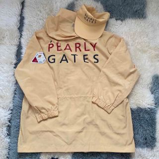 PEARLY GATES - パーリーゲイツ レインウェア&キャップ2点セットの