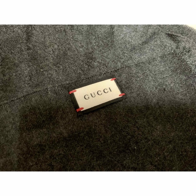 Gucci(グッチ)の★GUCC カシミアストール Gucci グッチ ストール 付属品付 正規品  メンズのファッション小物(ストール)の商品写真