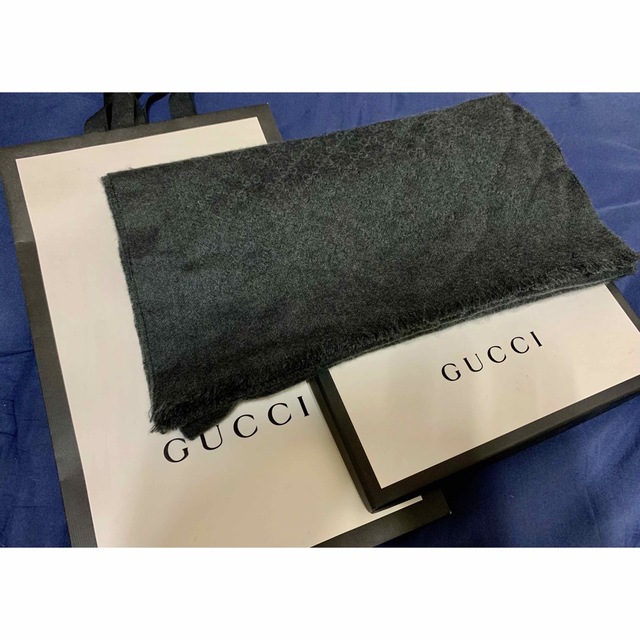 Gucci - ☆GUCC カシミアストール Gucci グッチ ストール 付属品付