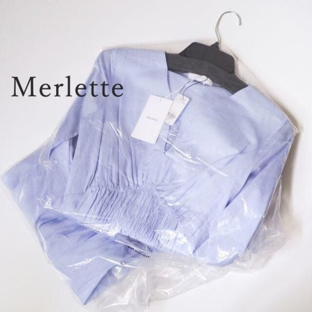 380cm身幅マーレット Merlette ドレス 水色 ライトブルー ドレス ワンピース