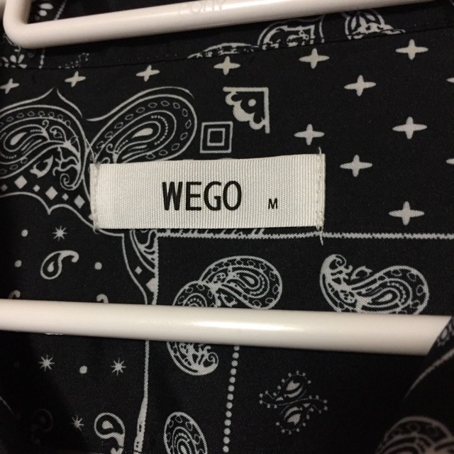 WEGO(ウィゴー)のWEGO ウィゴー ペイズリー柄 半袖 シャツ メンズのトップス(シャツ)の商品写真