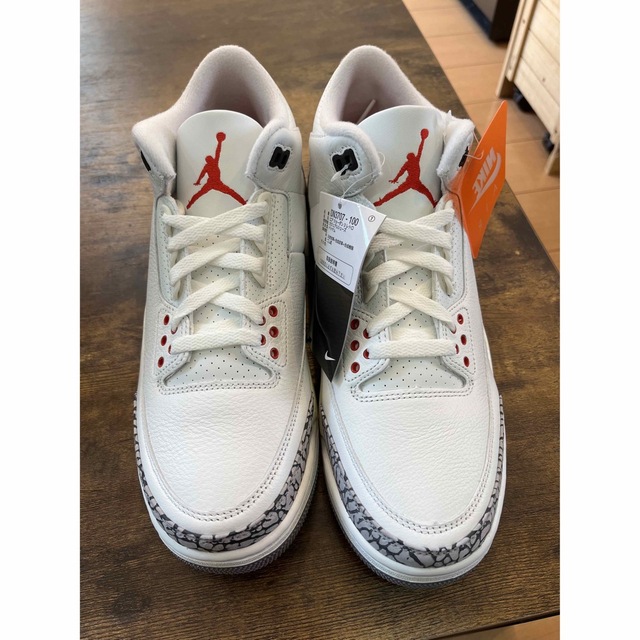 nike air jordan 3 white cement 27.5センチ 1