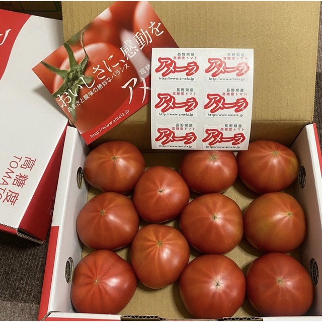 トマト　アメーラ   約1kg   高糖度フルーツトマト 食品/飲料/酒の食品(フルーツ)の商品写真