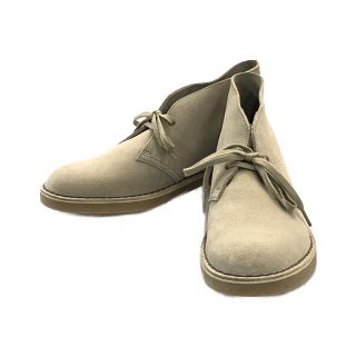 クラークス(Clarks)の美品 クラークス Clarks デザートブーツ ショートブーツ メンズ 26.5(ブーツ)