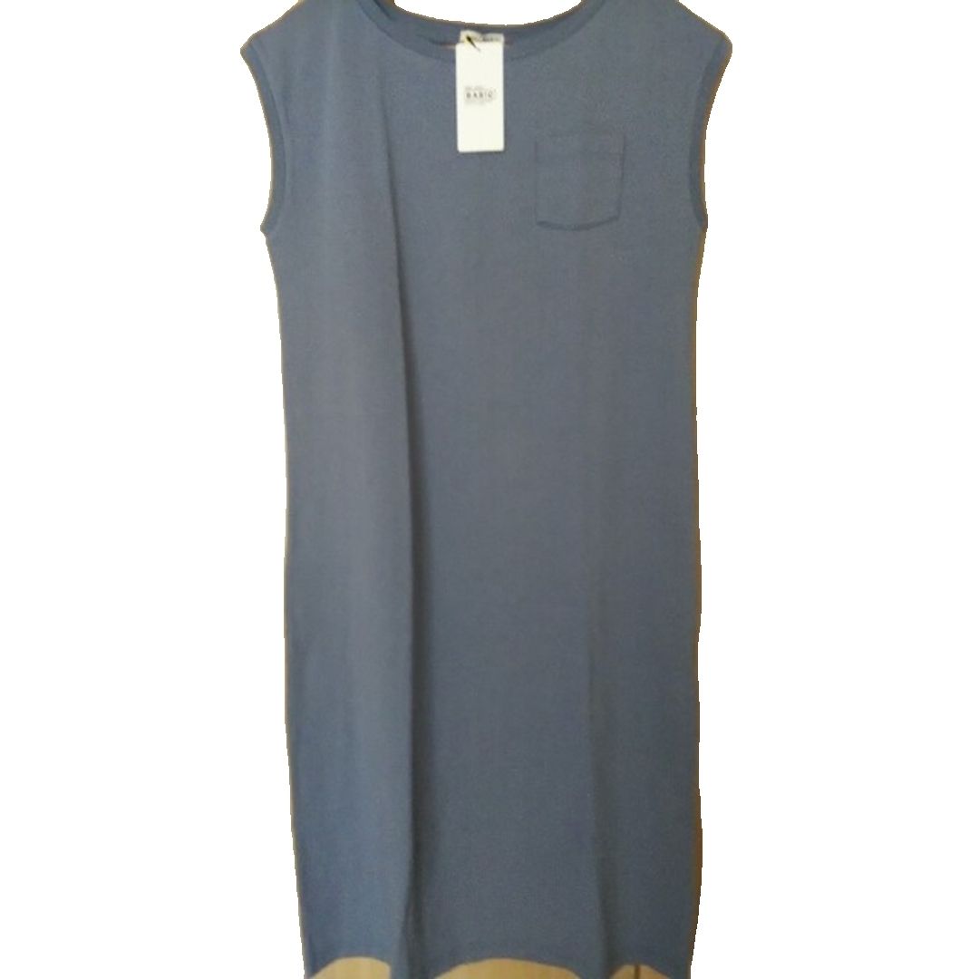 niko and...(ニコアンド)のニコアンド niko and…☆USAコットンワンピースMサイズ新品未使用 レディースのワンピース(ロングワンピース/マキシワンピース)の商品写真