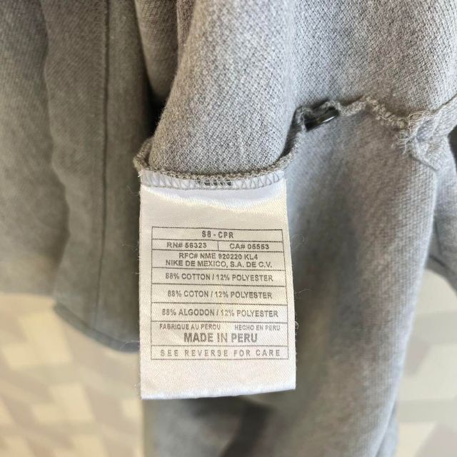 NIKE - 【90s ビンテージ ナイキ】XL以上 銀タグ 刺繍ロゴ ポロシャツ