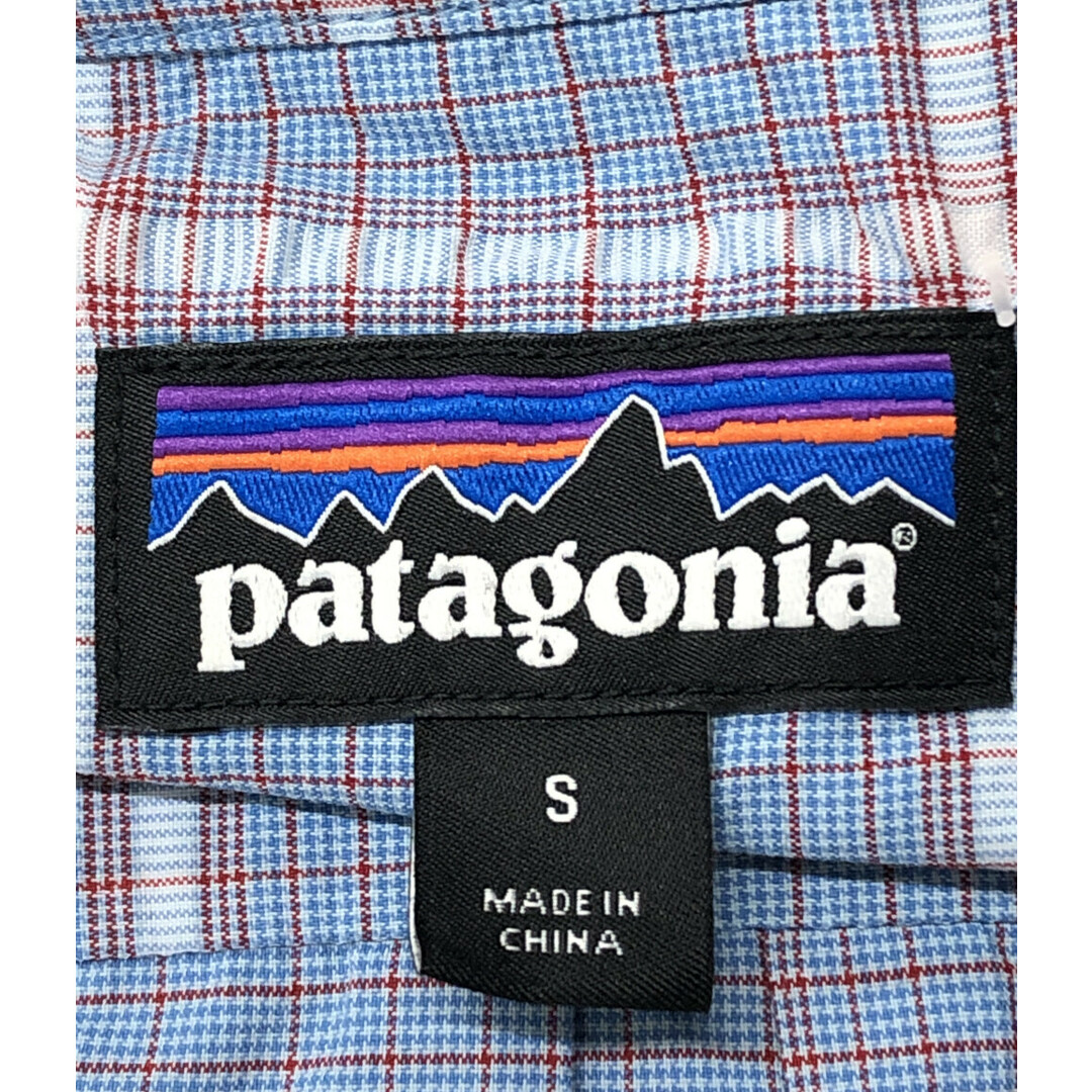 patagonia(パタゴニア)の美品 パタゴニア Patagonia 半袖シャツ チェック柄    メンズ S メンズのトップス(シャツ)の商品写真