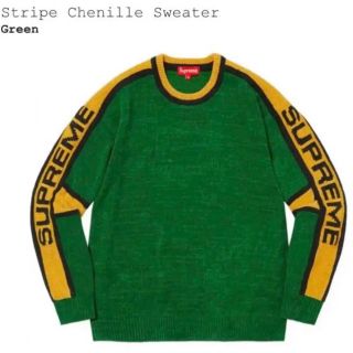 シュプリーム(Supreme)のSupreme Stripe Chenille Sweater(ニット/セーター)