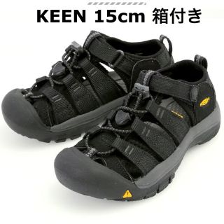 キーン(KEEN)のKEEN newport H2  ブラック15cm(サンダル)