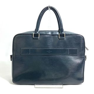 ルイヴィトン(LOUIS VUITTON)のルイヴィトン LOUIS VUITTON ポルト ドキュマン ビジネス M54092 エピ カバン ハンドバッグ トートバッグ ビジネスバッグ エピレザー ブルーニュイ ネイビー(ビジネスバッグ)