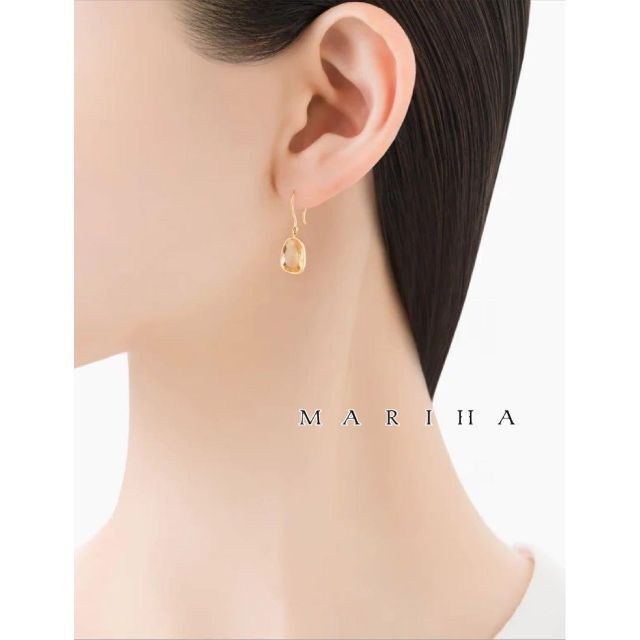 MARIHA Organic Gems ピアス シトリン S マリハ