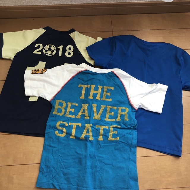 キッズ男の子　半袖Tシャツ 3枚セット！120 キッズ/ベビー/マタニティのキッズ服男の子用(90cm~)(Tシャツ/カットソー)の商品写真