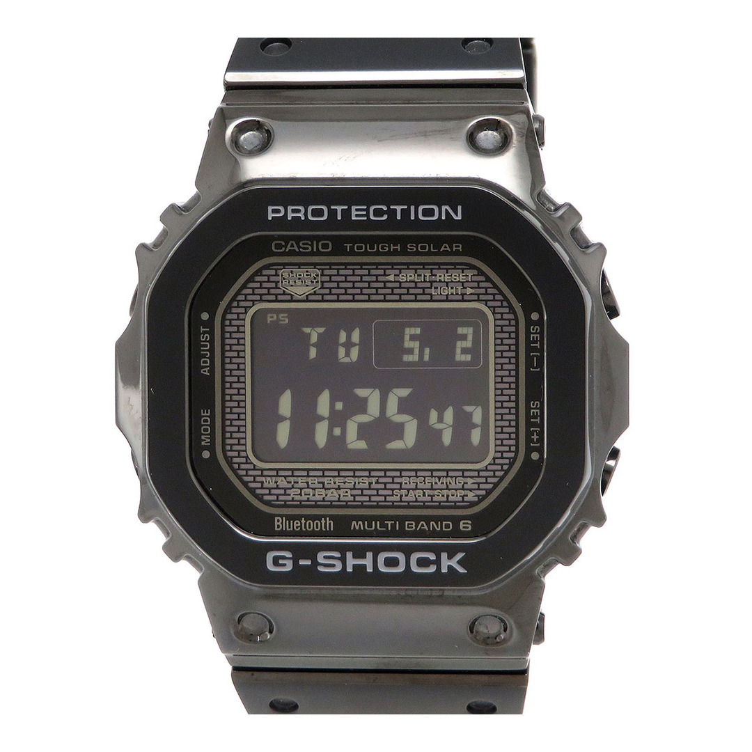 CASIO◇ソーラー腕時計_G-SHOCK/アナログ/ステンレス/BLK【服飾雑貨他】 その他