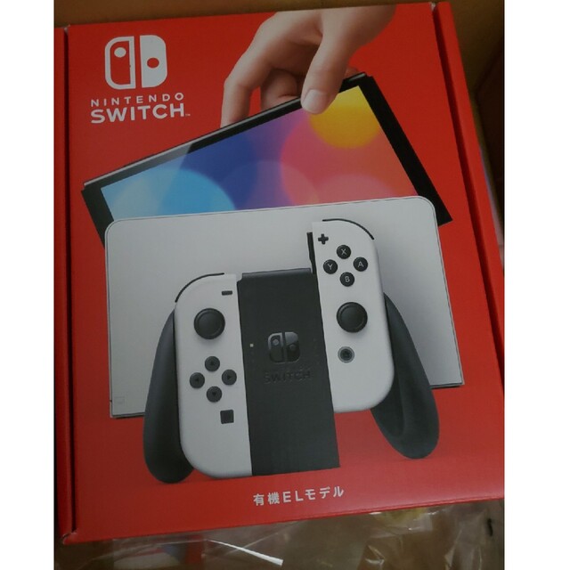 Nintendo Switch - Nintendo Switch 有機ELモデル Joy-Con L / R ホワ ...