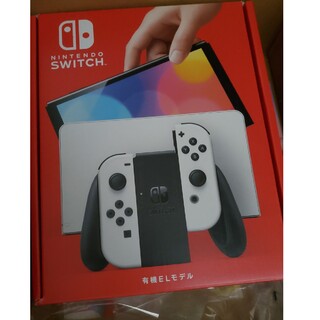ニンテンドースイッチ(Nintendo Switch)のNintendo Switch 有機ELモデル Joy-Con L / R ホワ(家庭用ゲーム機本体)