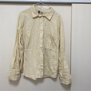 エイチアンドエイチ(H&H)のh&m ベージュ シャツ ブラウス トップス 春服 夏服 秋服(シャツ/ブラウス(長袖/七分))