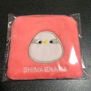 シマエナガ　刺繍ポーチ(キャラクターグッズ)