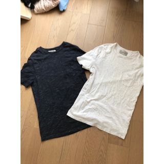 ザラ(ZARA)のZARA Ｔシャツ　2枚　S(Tシャツ/カットソー(半袖/袖なし))