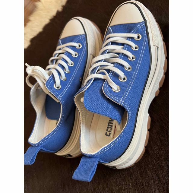 ALL STAR（CONVERSE）(オールスター)のコンバース 100 トレックウエーブ MINERAL BLUE size5 レディースの靴/シューズ(スニーカー)の商品写真