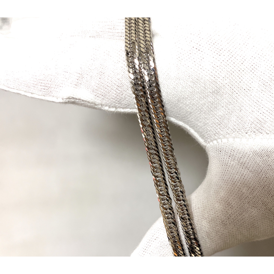 silver925  12面トリプル喜平ネックレス メンズのアクセサリー(ネックレス)の商品写真