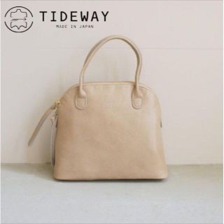 美品★TIDEWAY LIGHT LEATHER BOSTON/S 314(ハンドバッグ)