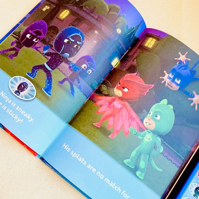 新品／PJ Masks パジャマスク サウンド付き英語絵本 ディズニーチャンネル エンタメ/ホビーの本(洋書)の商品写真