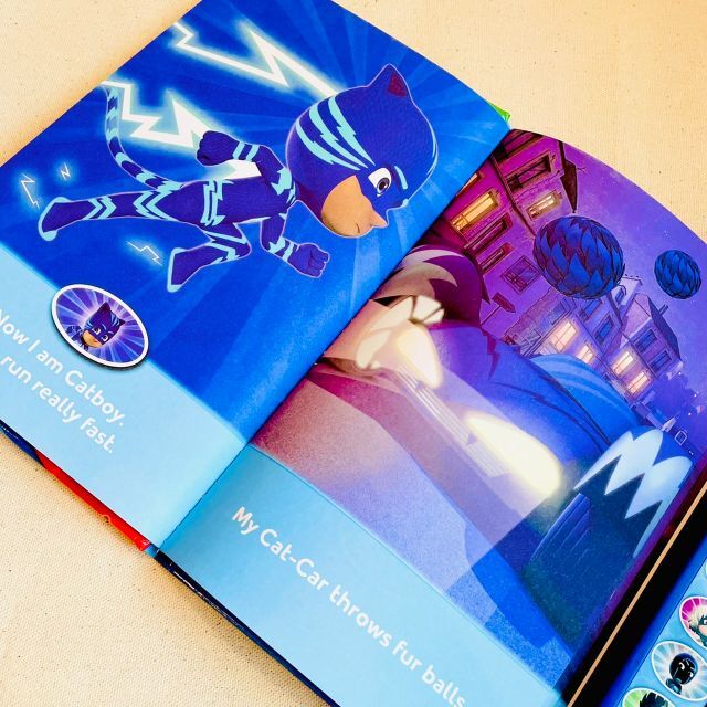 新品／PJ Masks パジャマスク サウンド付き英語絵本 ディズニーチャンネル エンタメ/ホビーの本(洋書)の商品写真