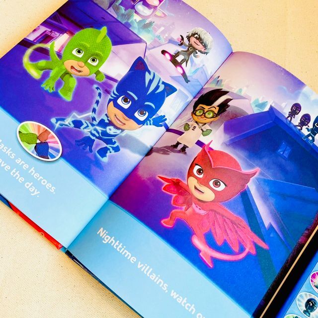 新品／PJ Masks パジャマスク サウンド付き英語絵本 ディズニーチャンネル エンタメ/ホビーの本(洋書)の商品写真