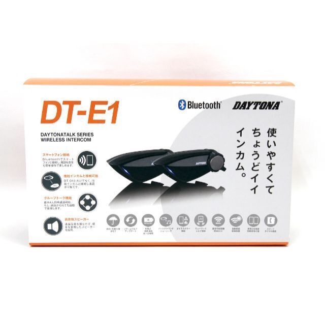デイトナ99114 DT-E1 2個入りバイクインカム ブルートゥース【新品 ... デイトナ DT-E1(99114)【2個入】バイクインカムブルートゥース【新品】