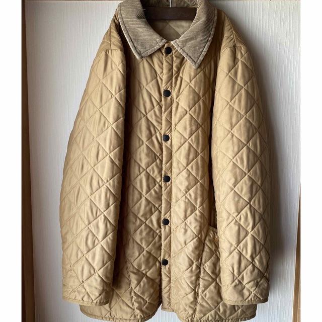 Barbour キルティングジャケット キャメル