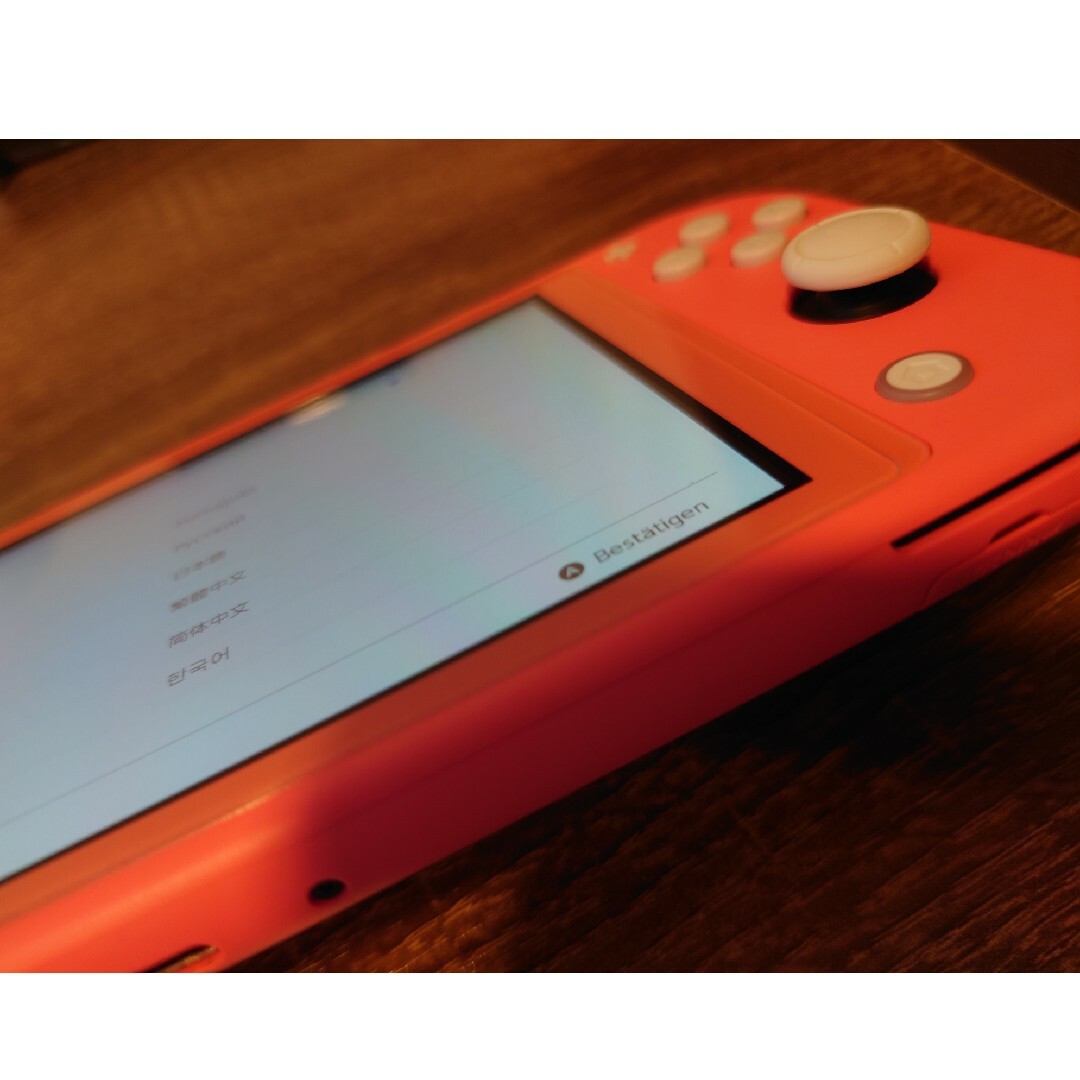 Nintendo Switch - Switchライト LITE コーラル ピンク ＆あつまれ