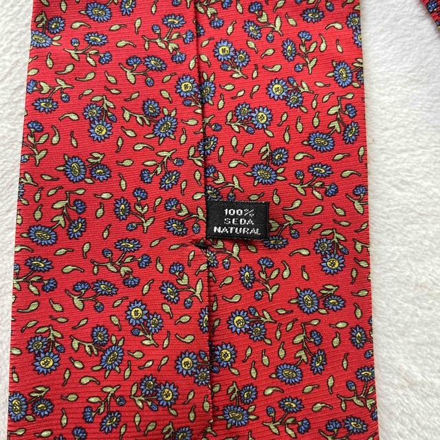 Angelo villonce ネクタイ　赤　レッド メンズのファッション小物(ネクタイ)の商品写真
