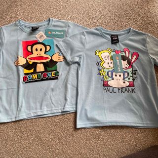 ポールフランク(Paul Frank)のpaul frank Tシャツ 120 ２枚セット　新品未使用(Tシャツ/カットソー)