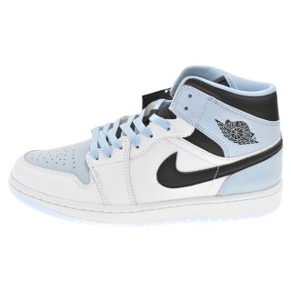 ナイキ(NIKE)のNIKE ナイキ AIR JORDAN1 MID SE DV1308-104 エアジョーダン1 ミッド ハイカットスニーカ US8.5/26.5cm ライトブルー/ホワイト(スニーカー)