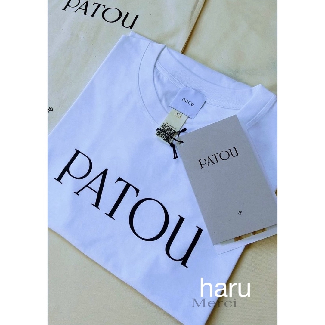 PATOU(パトゥ)のPATOU オーガニックコットン パトゥロゴTシャツ レディースのトップス(Tシャツ(半袖/袖なし))の商品写真