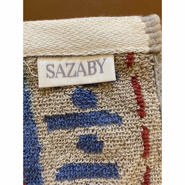 SAZABY(サザビー)の【新品】SAZABY☆ウォッシュタオル インテリア/住まい/日用品の日用品/生活雑貨/旅行(タオル/バス用品)の商品写真