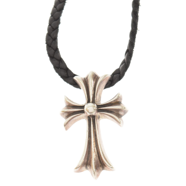 激安商品 クロムハーツ HEARTS CHROME Hearts Chrome CH シルバー ボロチップ レザーブレイド スモールCHクロスネックレス CL SML CRS ネックレス CHROME HEARTS(クロムハーツ) #1 CRSBL CHN SML CH CRS クロスボールチェーンスモールCHクロスネックレス シルバー