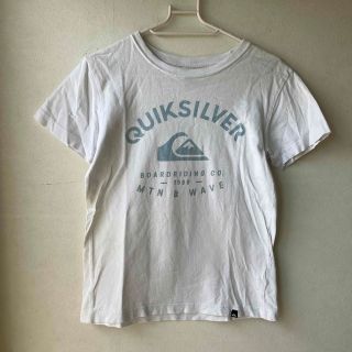 クイックシルバー(QUIKSILVER)のQUIKSILVER クイックシルバー Tシャツ 150 白(Tシャツ/カットソー)