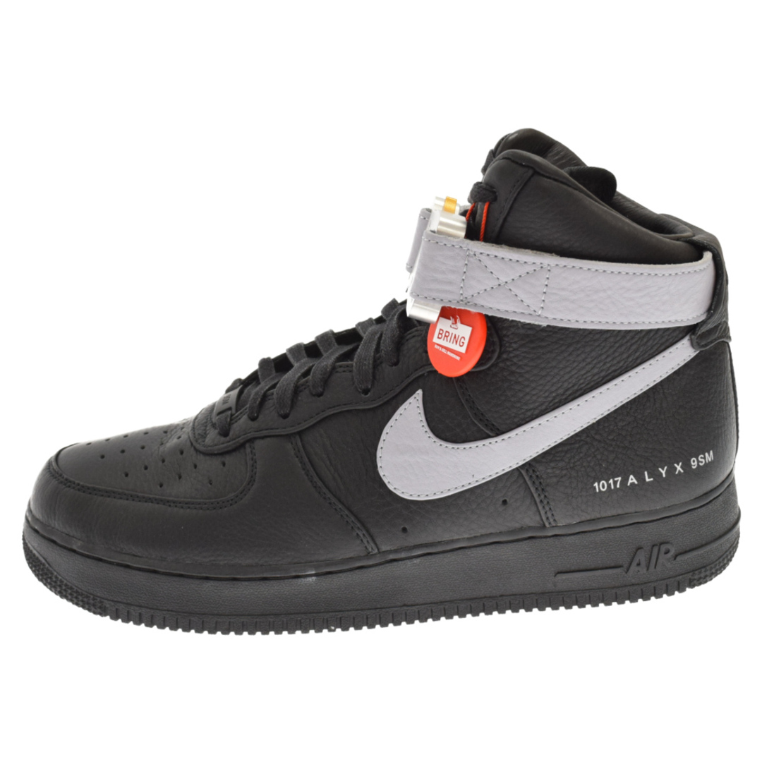 NIKE ナイキ ×ALYX Air Force 1 High×1017 ALYX 9SM "Black/Grey"×アリクス エア フォース 1 ハイカットスニーカー"ブラック/グレー" US11/29.0cm