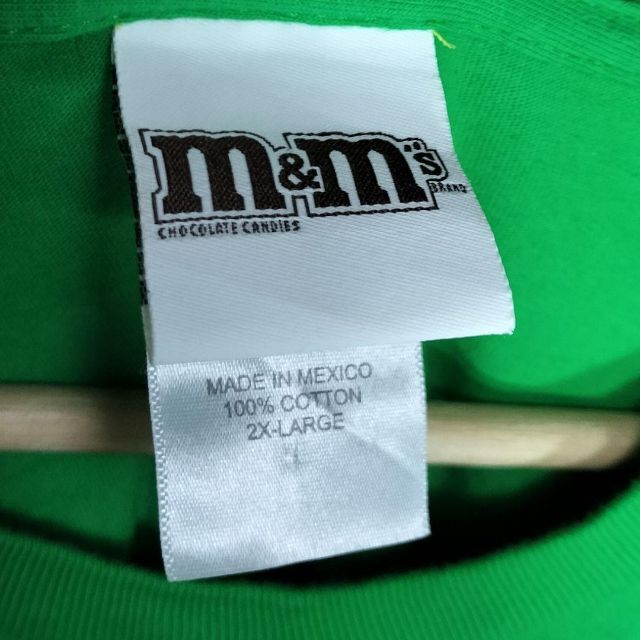 古着　M&M's　フロントプリント　ビッグtシャツ　メキシコ製 メンズのトップス(Tシャツ/カットソー(半袖/袖なし))の商品写真