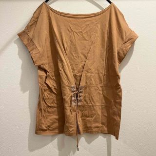 バビロン(BABYLONE)のBABYLONE レースアップトップス(Tシャツ(半袖/袖なし))