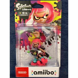 ニンテンドウ(任天堂)のamiibo アミーボ ガール ネオンピンク(ゲームキャラクター)