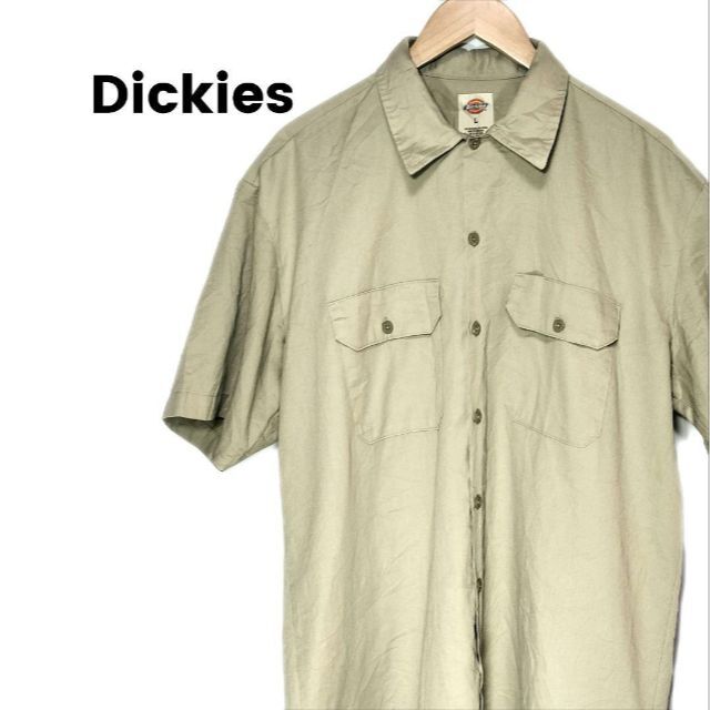 ディッキーズ　Dickies　半袖　ワークシャツ