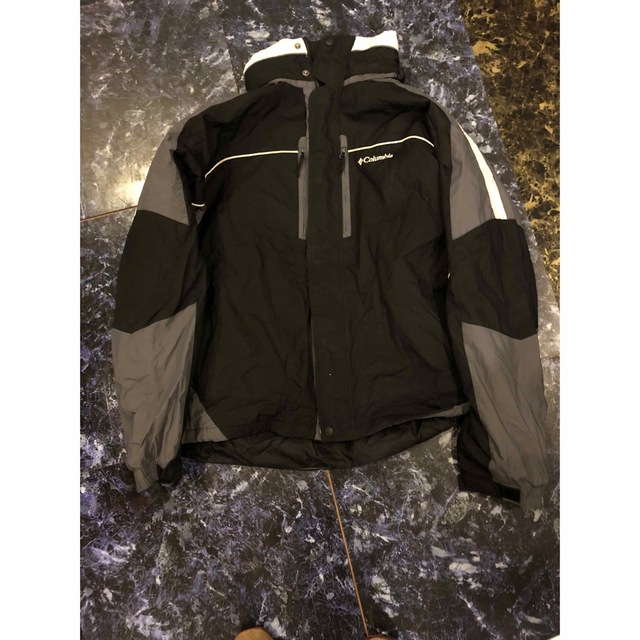 コロンビア Columbia ナイロンジャケット ブラック 黒 クロ グレー