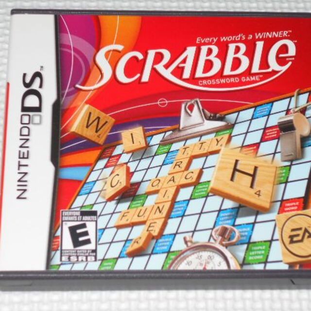 DS★SCRABBLE 海外版 北米版★箱付・説明書付・ソフト付★動作確認済